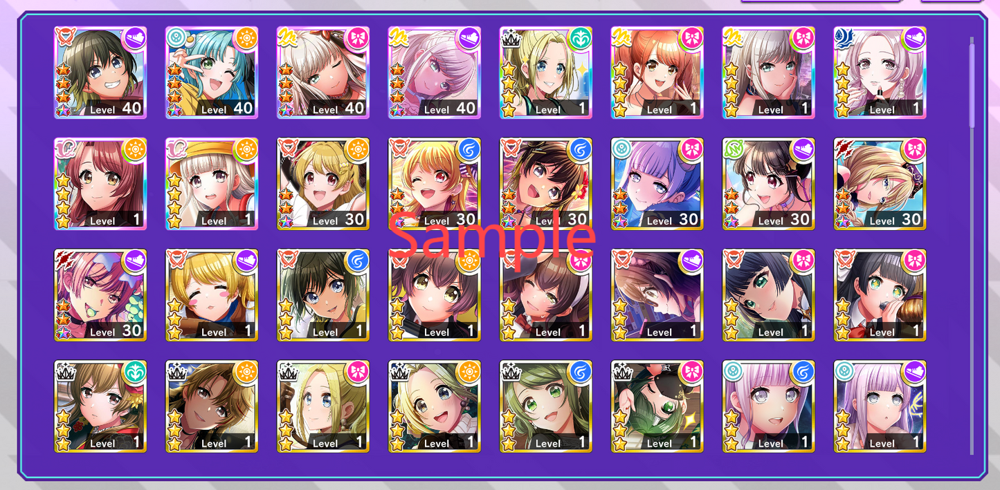 D4DJ Groovy Mix EN💎117,200+ Gems💎10 x4⭐️ starter Rank 1【INSTANT SEND】