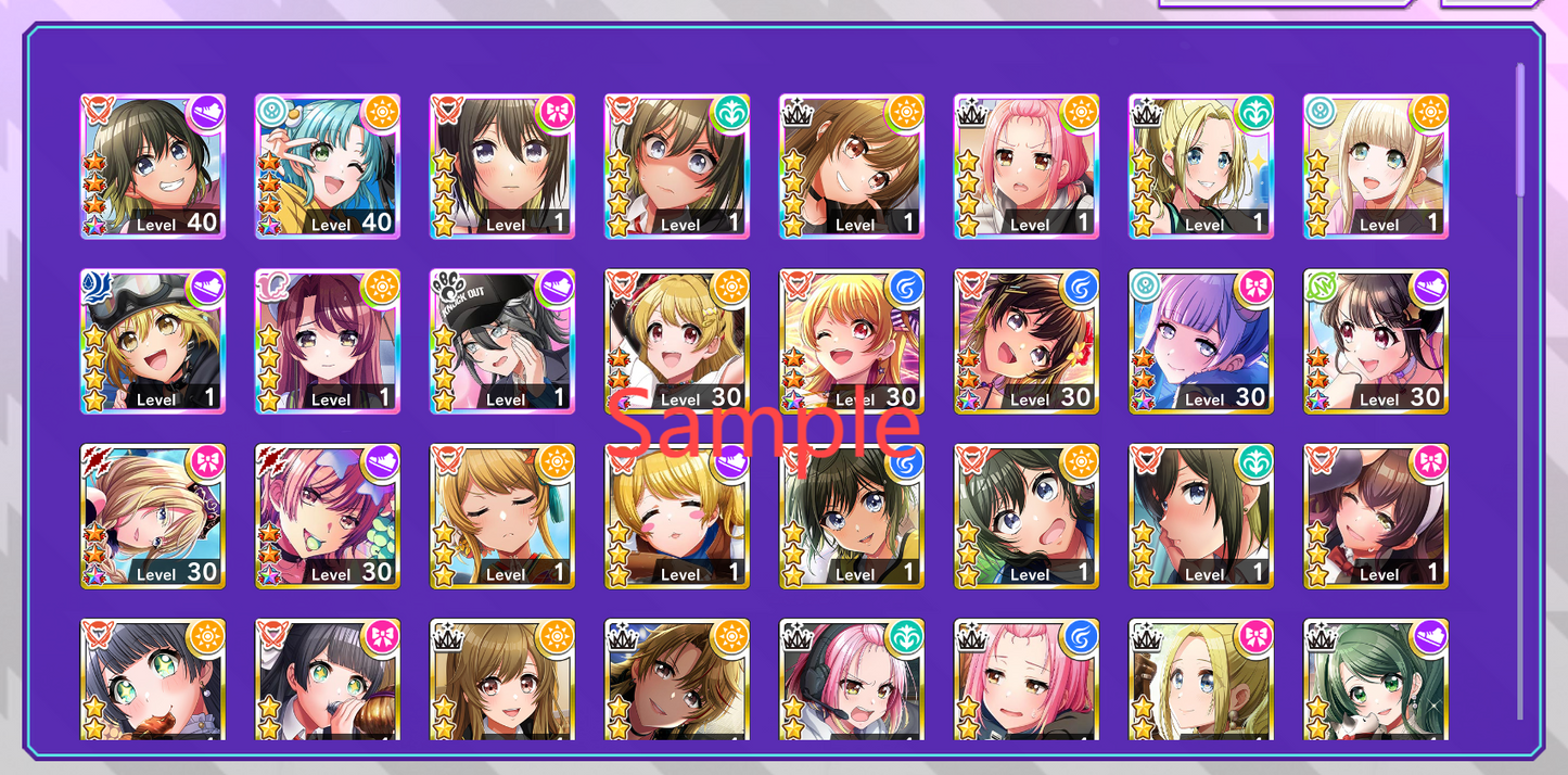 D4DJ Groovy Mix EN💎118,000+ Gems💎11 x4⭐️ starter Rank 1【INSTANT SEND】