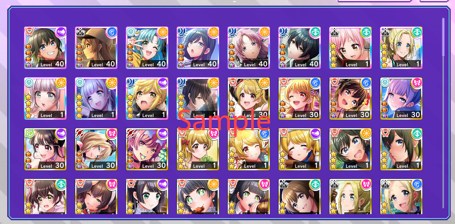 D4DJ Groovy Mix EN💎118,000+ Gems💎12 x4⭐️ starter Rank 1【INSTANT SEND】