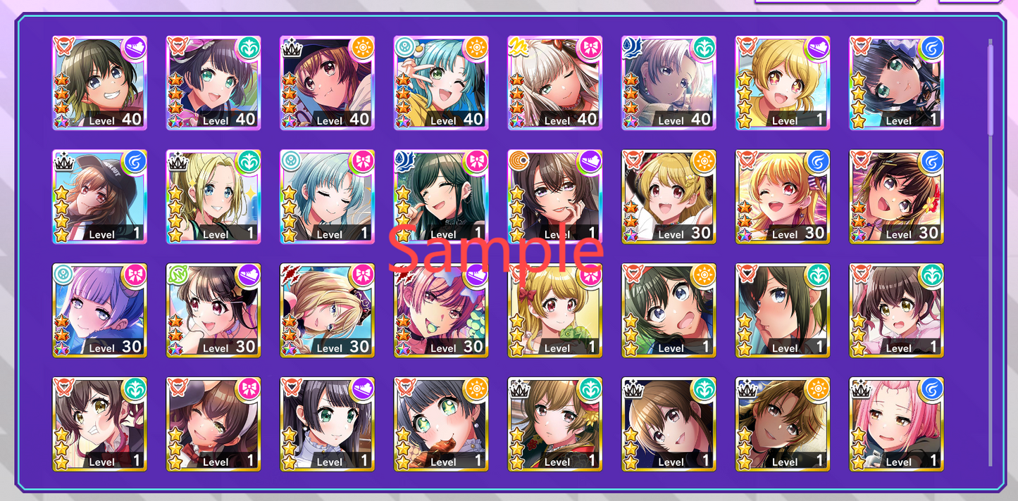 D4DJ Groovy Mix EN💎117,200+ Gems💎13 x4⭐️ starter Rank 1【INSTANT SEND】