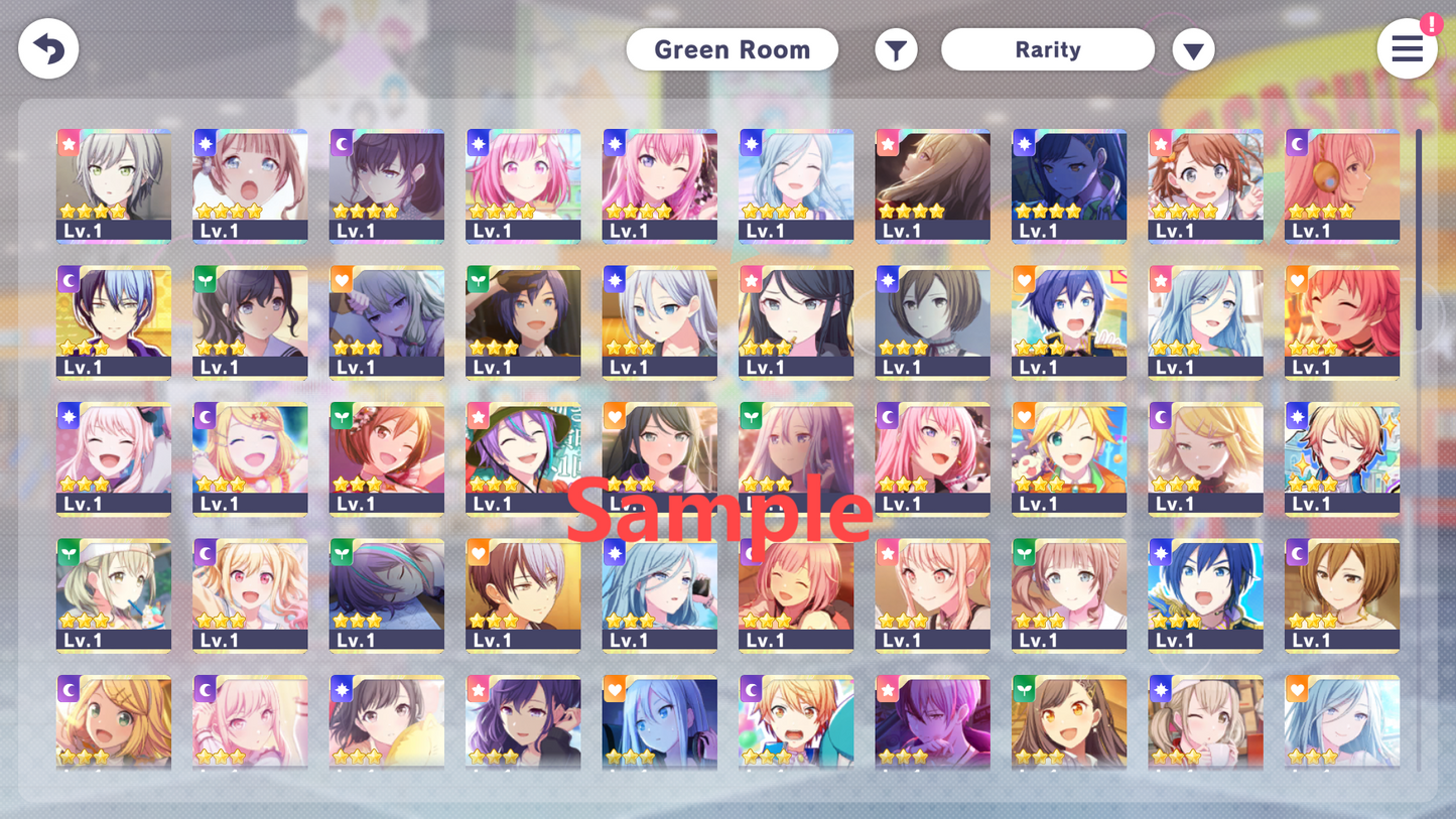 Project Sekai EN💎168-170K Gems💎10 x 4⭐️ starter Rank 1【INSTANT SEND】