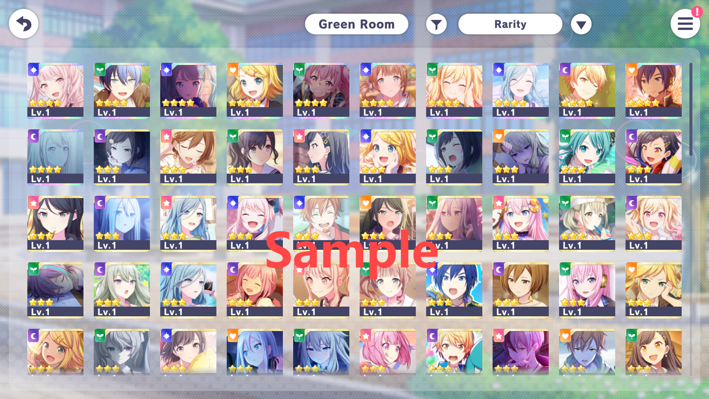 Project Sekai EN💎128,000+ Gems💎11 x 4⭐️ starter Rank 1【INSTANT SEND】