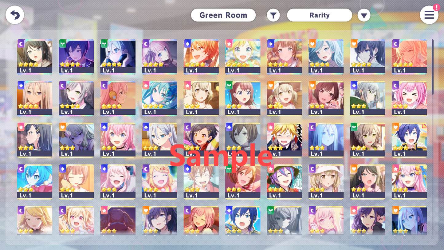 【5 x4⭐️Tks】Project Sekai EN💎142-144K Gems💎12-16 x 4⭐️ starter Rank 1【INSTANT SEND】