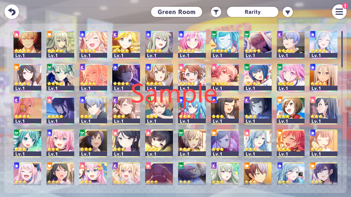 Project Sekai EN💎186,000+ Gems💎22 x 4⭐️ starter Rank 1【INSTANT SEND】