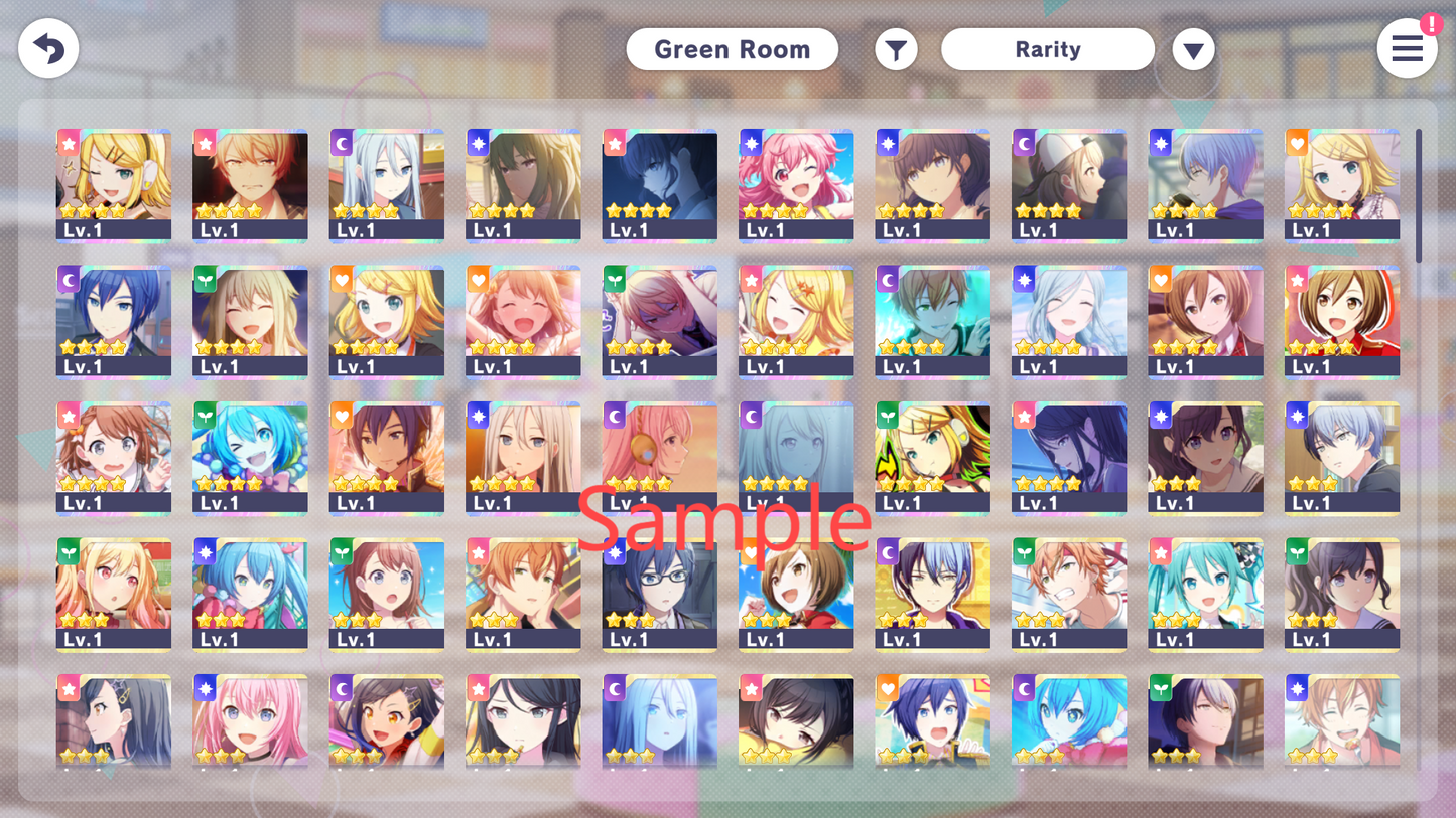 Project Sekai EN💎211,000+ Gems💎28 x4⭐️ starter Rank 1【INSTANT SEND】