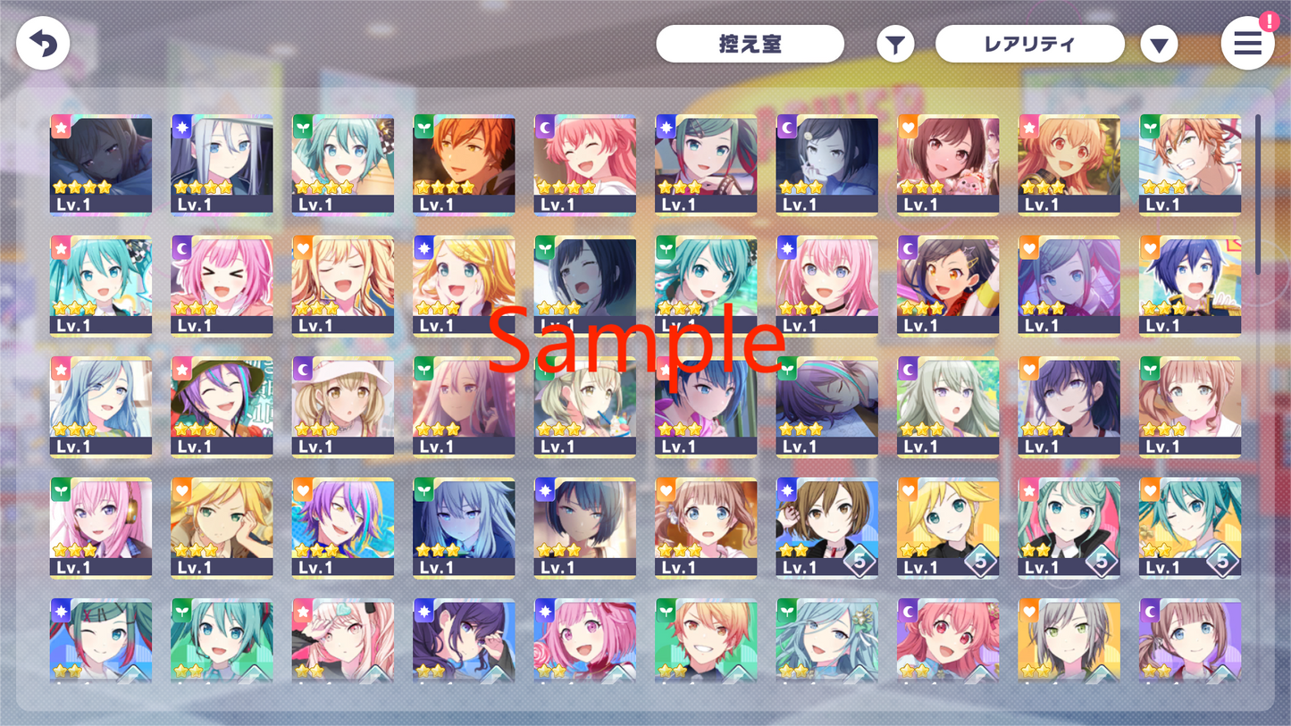 【5 x4⭐️Tks】Project Sekai JP💎162,000+ Gems💎5-6 x 4⭐️ starter Rank 1【INSTANT SEND】