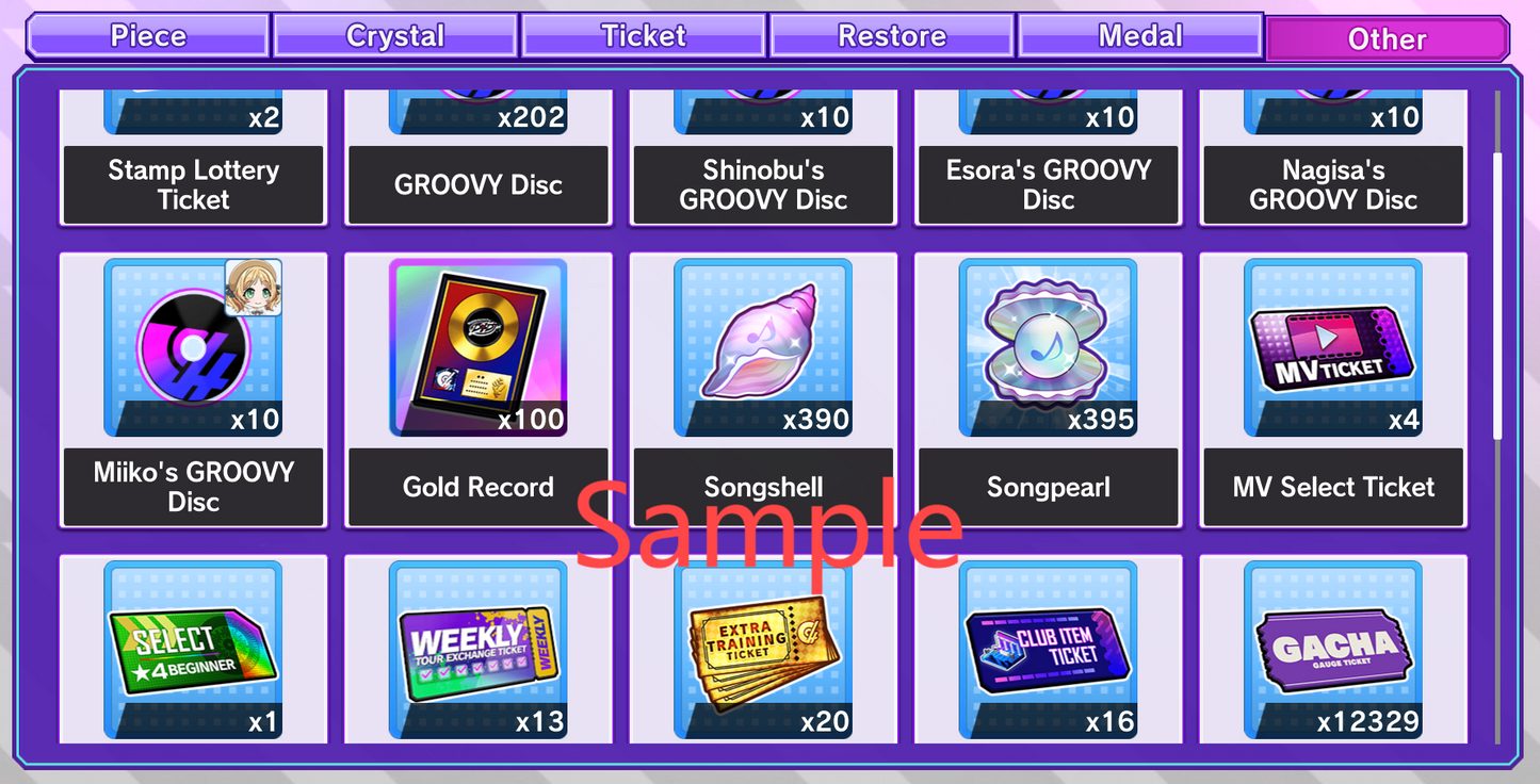 D4DJ Groovy Mix EN💎123,200+ Gems💎10 x4⭐️ starter Rank 1【INSTANT SEND】