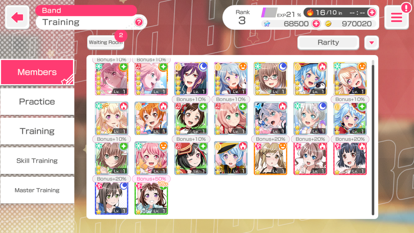 BanG Dream EN【2 x 5⭐️ 2 x4⭐️】💎68,500+ Gems💎Bandori starter【INSTANT SEND】