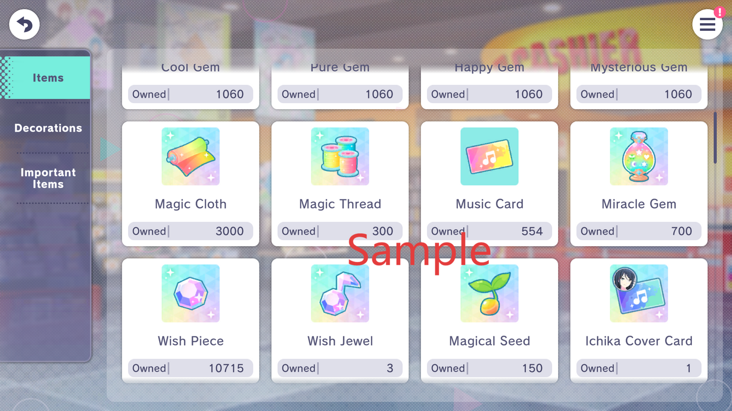 Project Sekai EN💎186,000+ Gems💎18 x4⭐️ starter Rank 1【INSTANT SEND】
