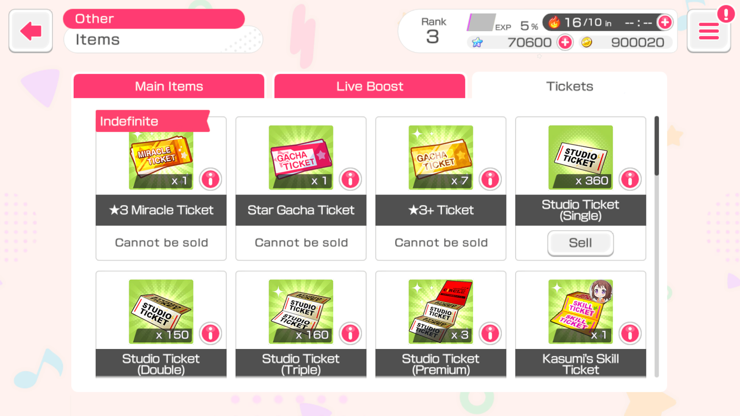 BanG Dream EN【1 x 5⭐️4 x 4⭐️】💎70,600 Gems💎Bandori starter【INSTANT SEND】