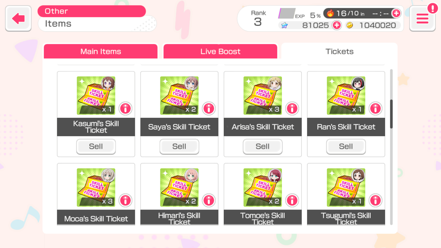 BanG Dream EN【5 x 5⭐️7 x 4⭐️】💎80,425 Gems💎 Bandori starter【INSTANT SEND】