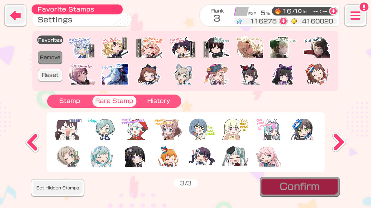 【3 RAS 3 Monica 2 MyGo 5⭐️】BanG Dream EN💎116,275 Gems💎 24 x5⭐️ 30 x4⭐️ Bandori starter【INSTANT SEND】