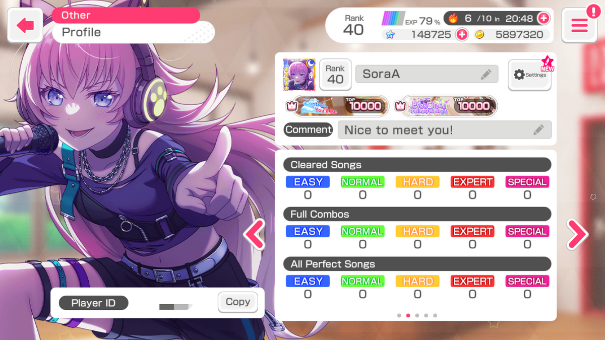 BanG Dream EN💎148,725 Gems💎 35 x5⭐️ 50 x4⭐️ Bandori starter【INSTANT SEND】