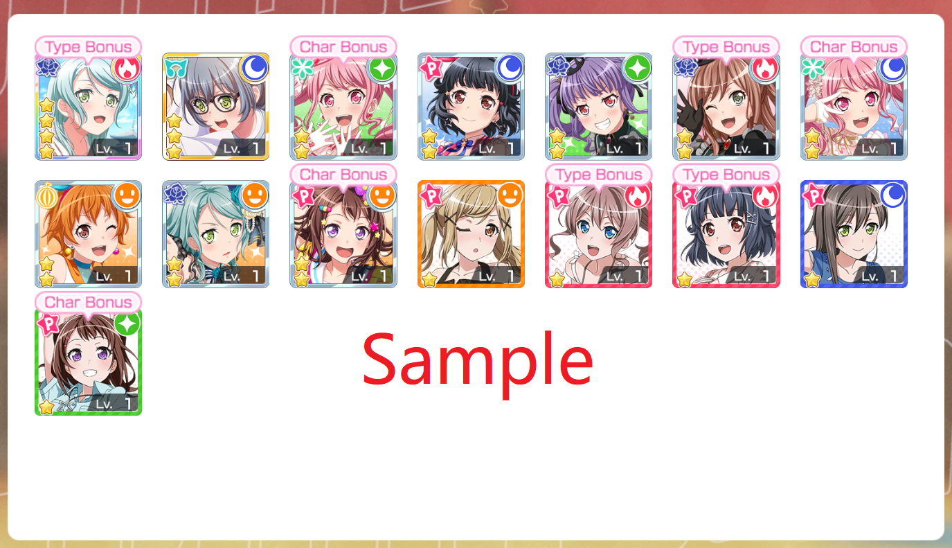 BanG Dream EN【1 x 4⭐️】💎69-71K Gems💎 Bandori starter【INSTANT SEND】