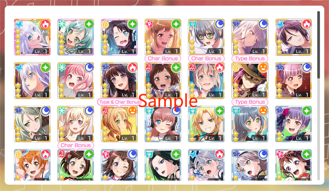 BanG Dream EN【1 x5⭐️2 x4⭐️】💎66,000+ Gems💎 Bandori starter【INSTANT SEND】