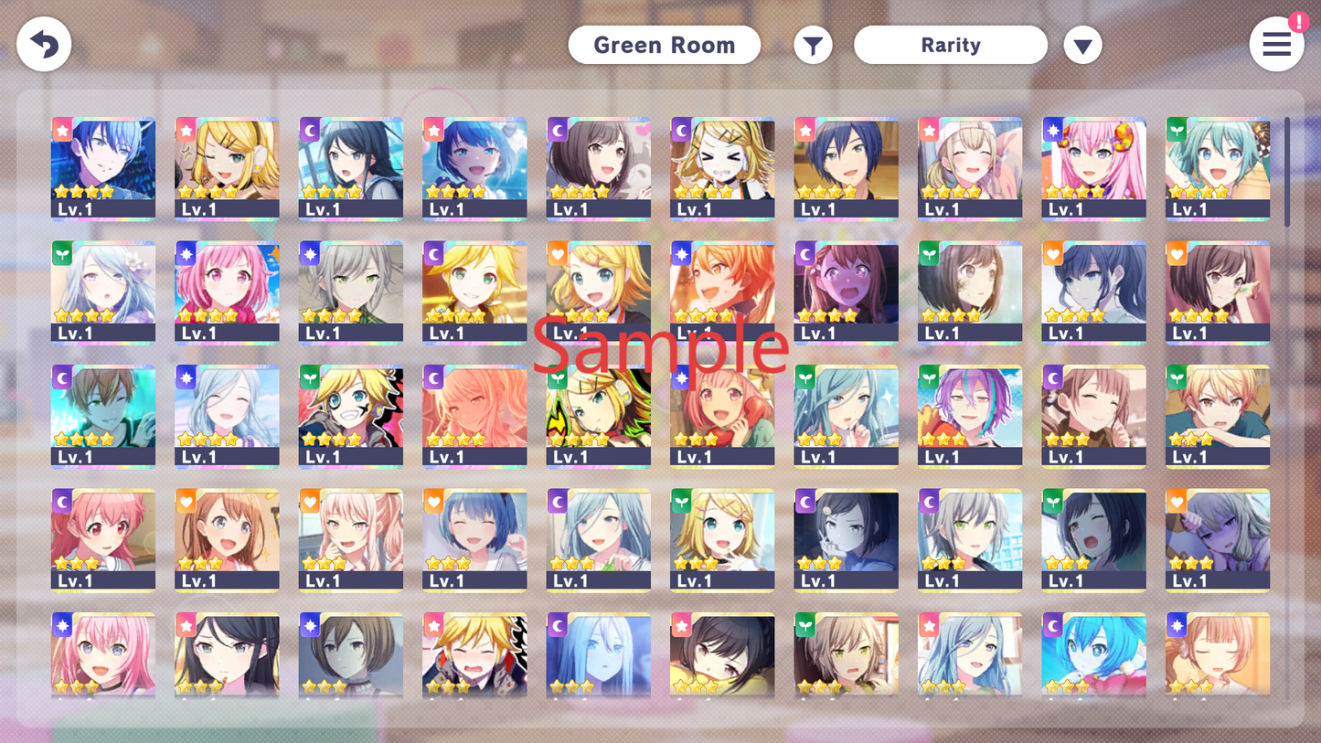 【1 Enstars Collab 4⭐️】Project Sekai EN💎203,100+ Gems💎25 x 4⭐️ starter Rank 1【INSTANT SEND】