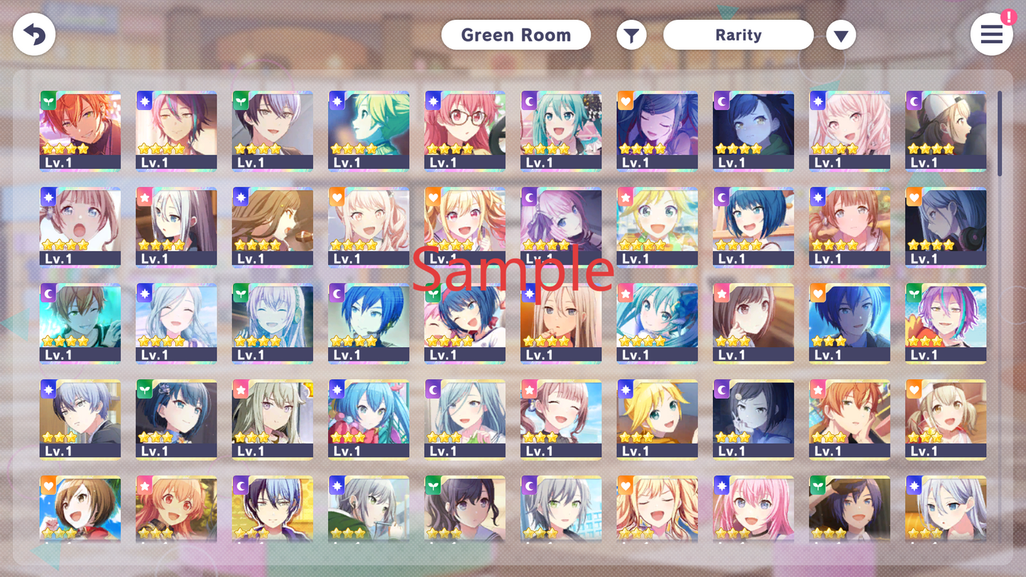 【1 Enstars Collab 4⭐️】Project Sekai EN💎203,300+ Gems💎27 x 4⭐️ starter Rank 1【INSTANT SEND】