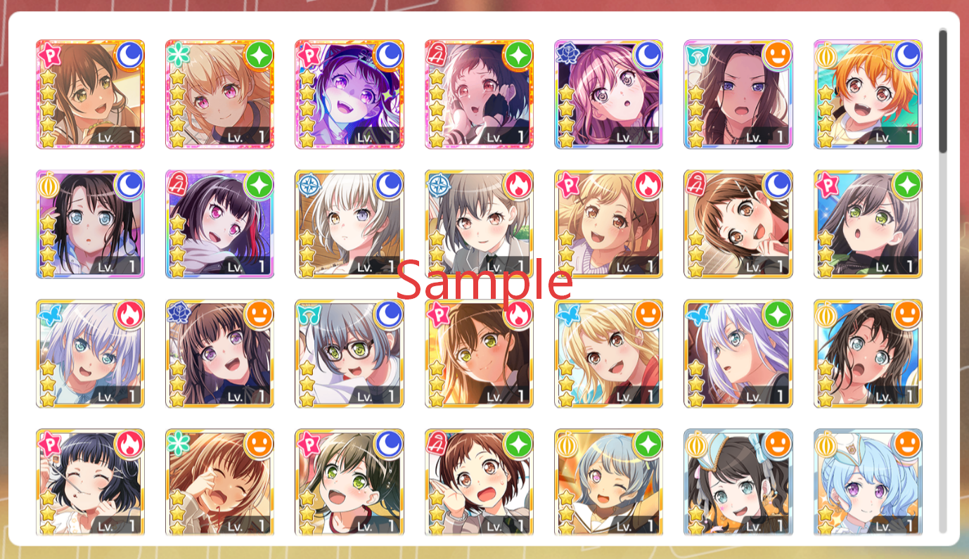 BanG Dream EN💎93,000+ Gems💎 4-5 x5⭐️ 2-6 x4⭐️ Bandori starter【INSTANT SEND】