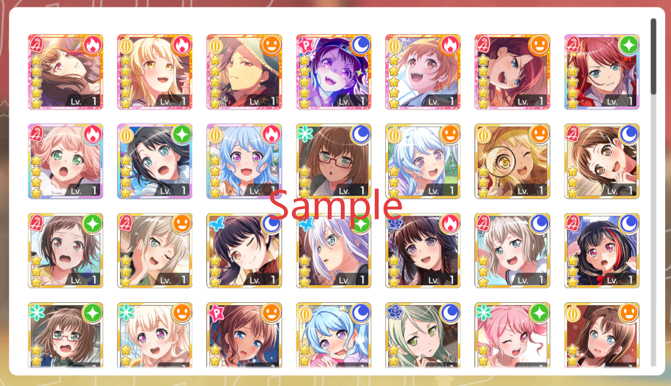 BanG Dream EN💎96,625 Gems💎 6 x5⭐️ 4 x4⭐️ Bandori starter【INSTANT SEND】