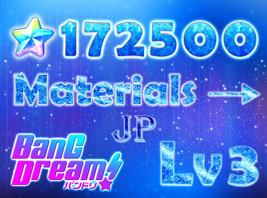 BanG Dream JP 💎172,500+ Gems💎Bandori starter【INSTANT SEND】