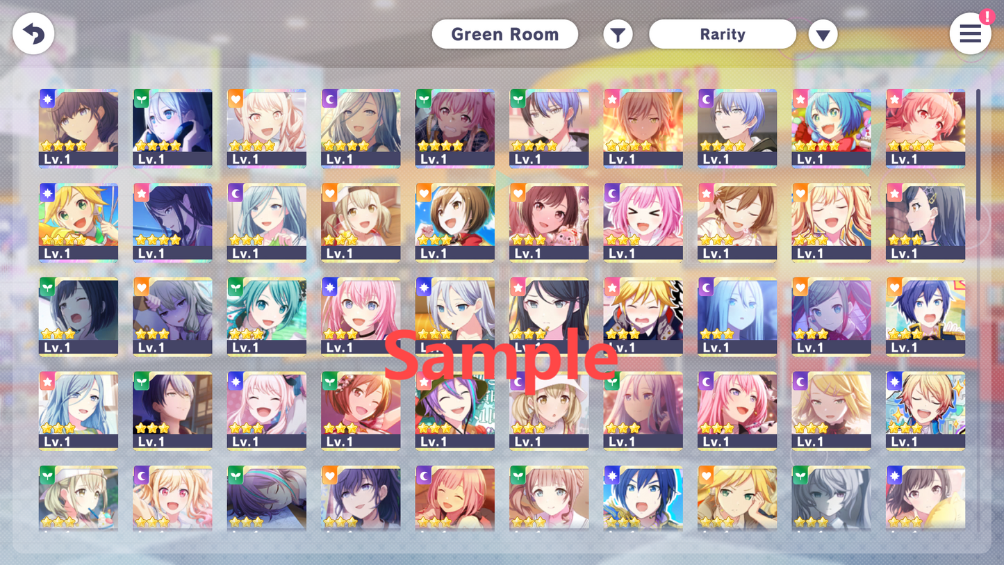 Project Sekai EN💎98,000+ Gems💎11-13 x4⭐️ starter Rank 1【INSTANT SEND】