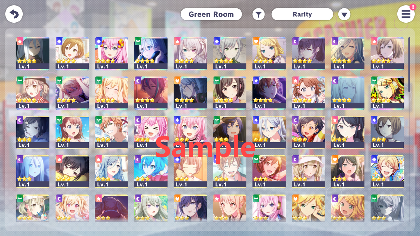Project Sekai EN💎198,000+ Gems💎20 x4⭐️ starter Rank 1【INSTANT SEND】