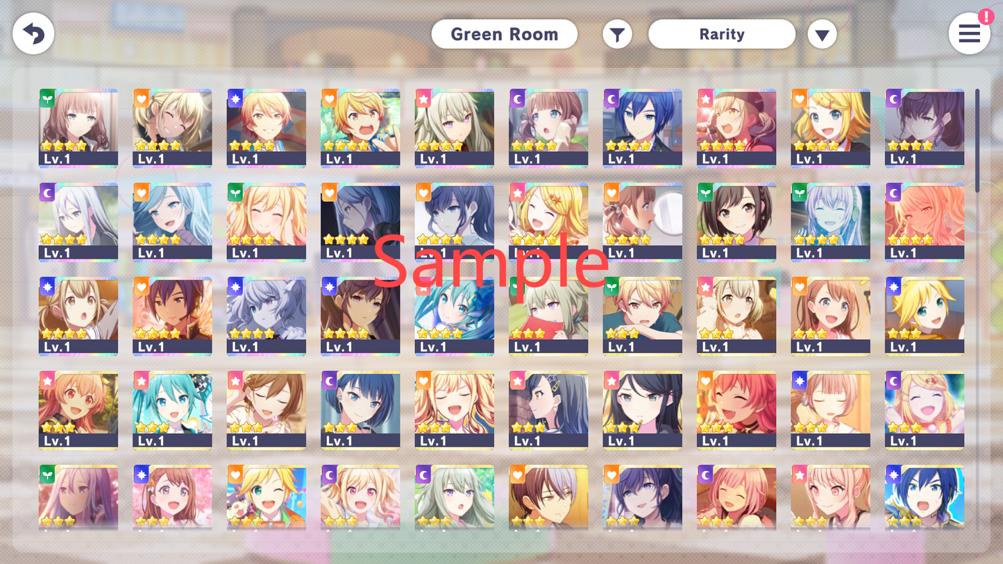 Project Sekai EN💎179,000+ Gems💎25 x 4⭐️ starter Rank 1【INSTANT SEND】
