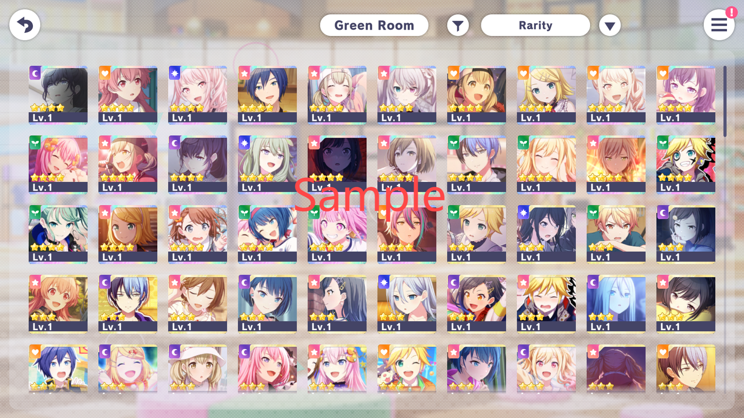 Project Sekai EN💎189,000+ Gems💎26 x 4⭐️ starter Rank 1【INSTANT SEND】