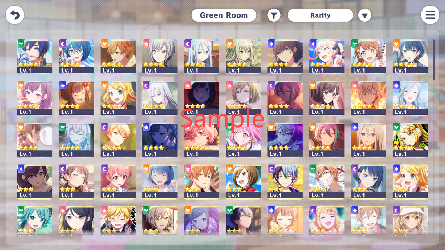 Project Sekai EN💎213,000+ Gems💎30 x 4⭐️ starter Rank 1【INSTANT SEND】