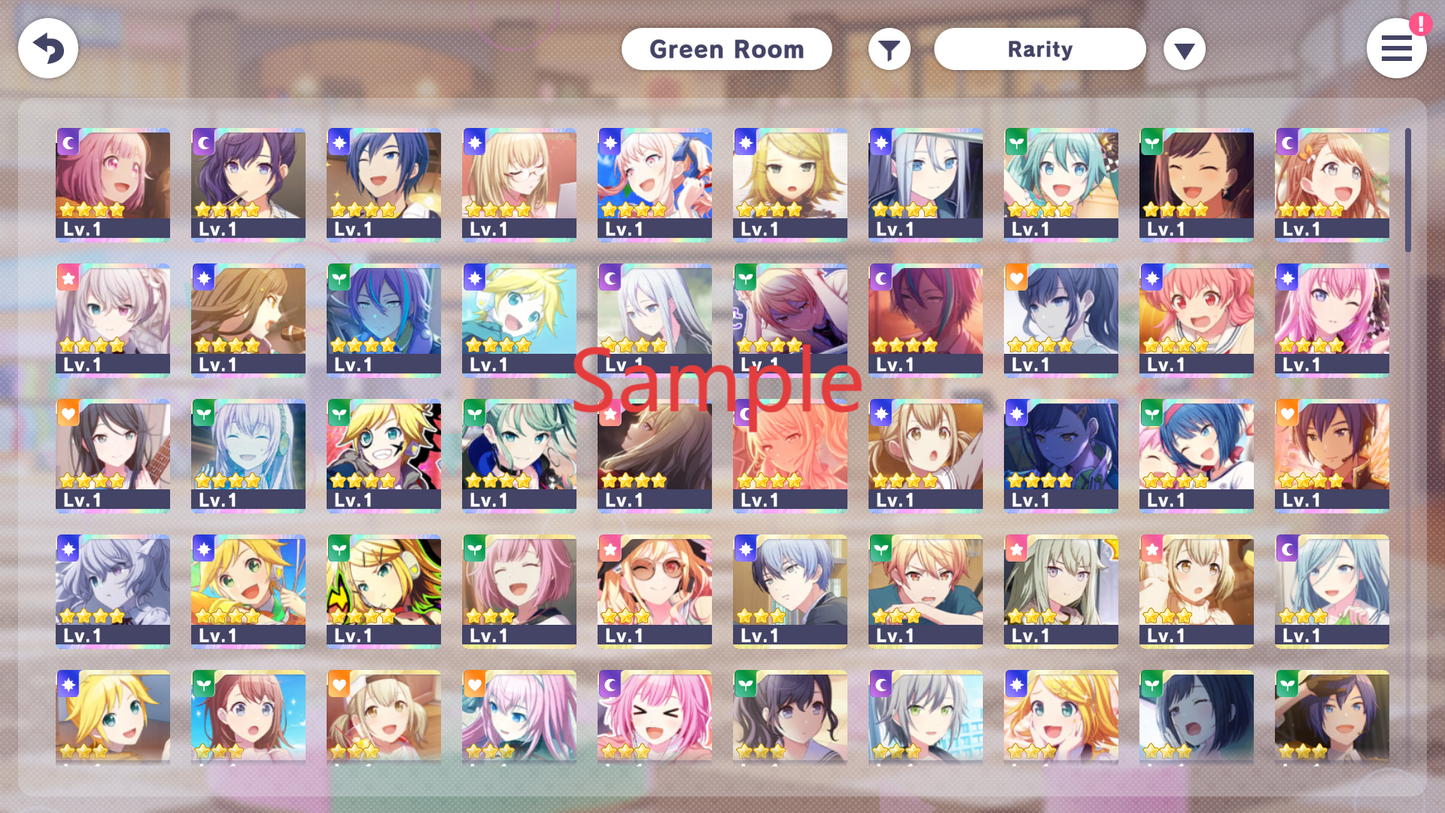 Project Sekai EN💎213,000+ Gems💎32-34 x 4⭐️ starter Rank 1【INSTANT SEND】