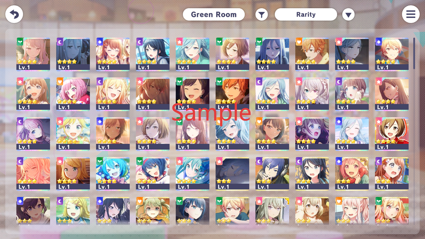 Project Sekai EN💎223,000+ Gems💎35 x 4⭐️ starter Rank 1【INSTANT SEND】