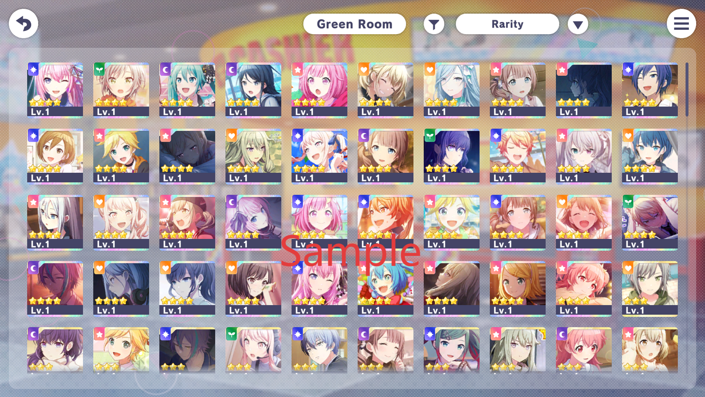 Project Sekai EN💎227-229K Gems💎39 x4⭐️ starter Rank 1【INSTANT SEND】