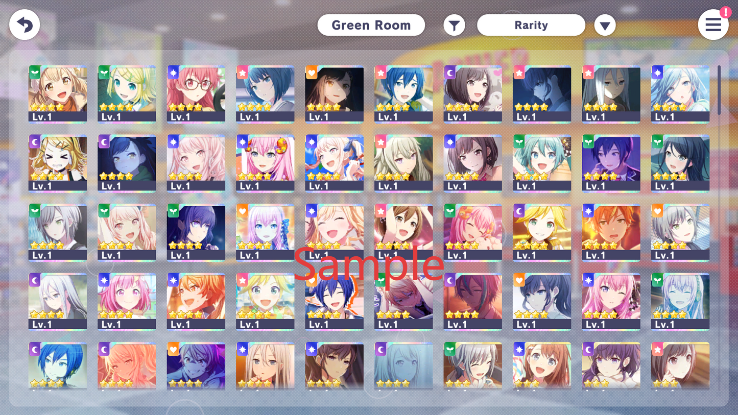 Project Sekai EN💎246,000+ Gems💎46-47 x 4⭐️ starter Rank 1【INSTANT SEND】