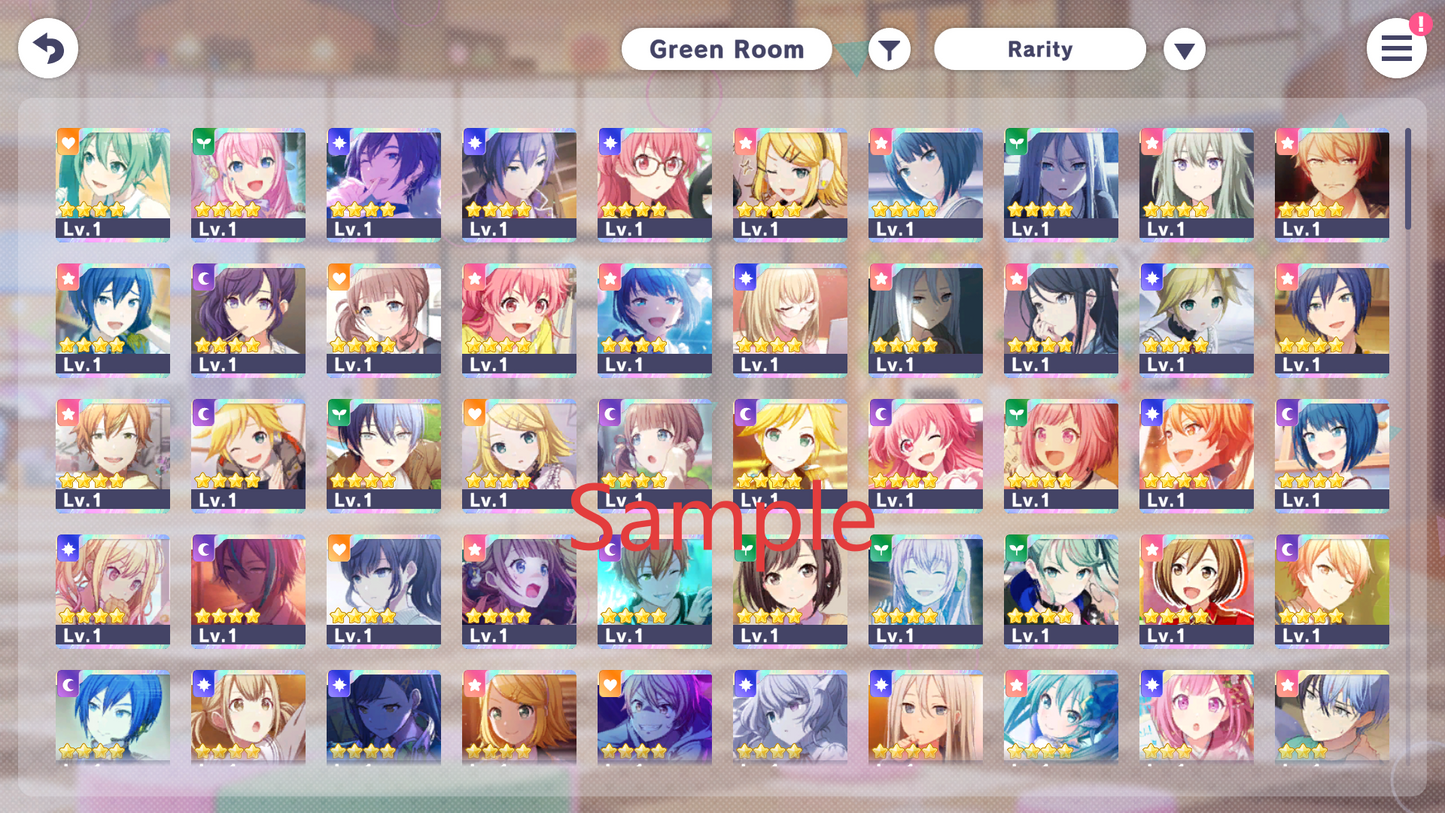 Project Sekai EN💎246,000+ Gems💎48-49 x 4⭐️ starter Rank 1【INSTANT SEND】