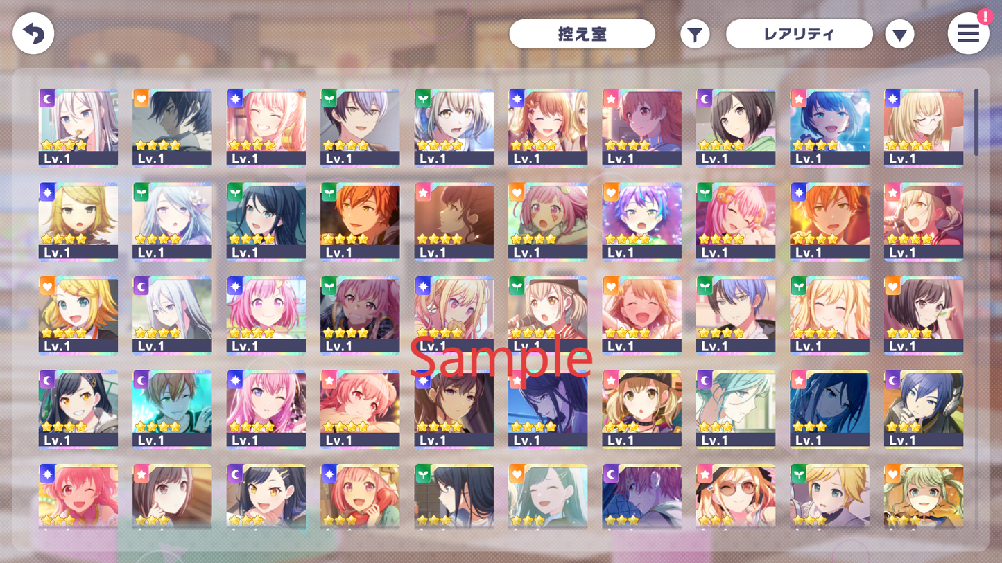 【1-2 Fes+Limited 4⭐️】Project Sekai JP💎194-197K Gems💎34-36 x4⭐️ starter Rank 1【INSTANT SEND】