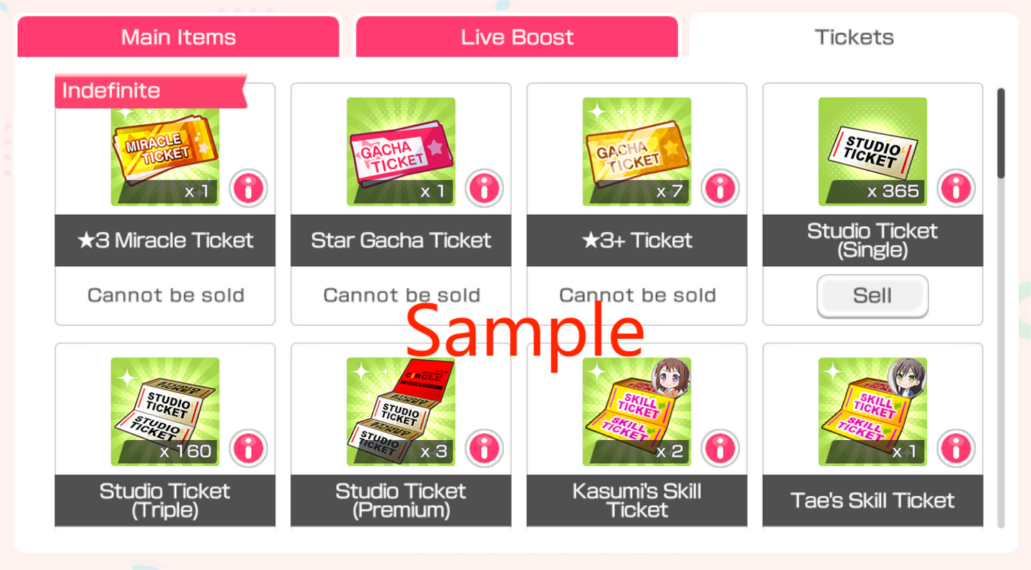 BanG Dream EN【1 x 4⭐️】💎69-71K Gems💎 Bandori starter【INSTANT SEND】