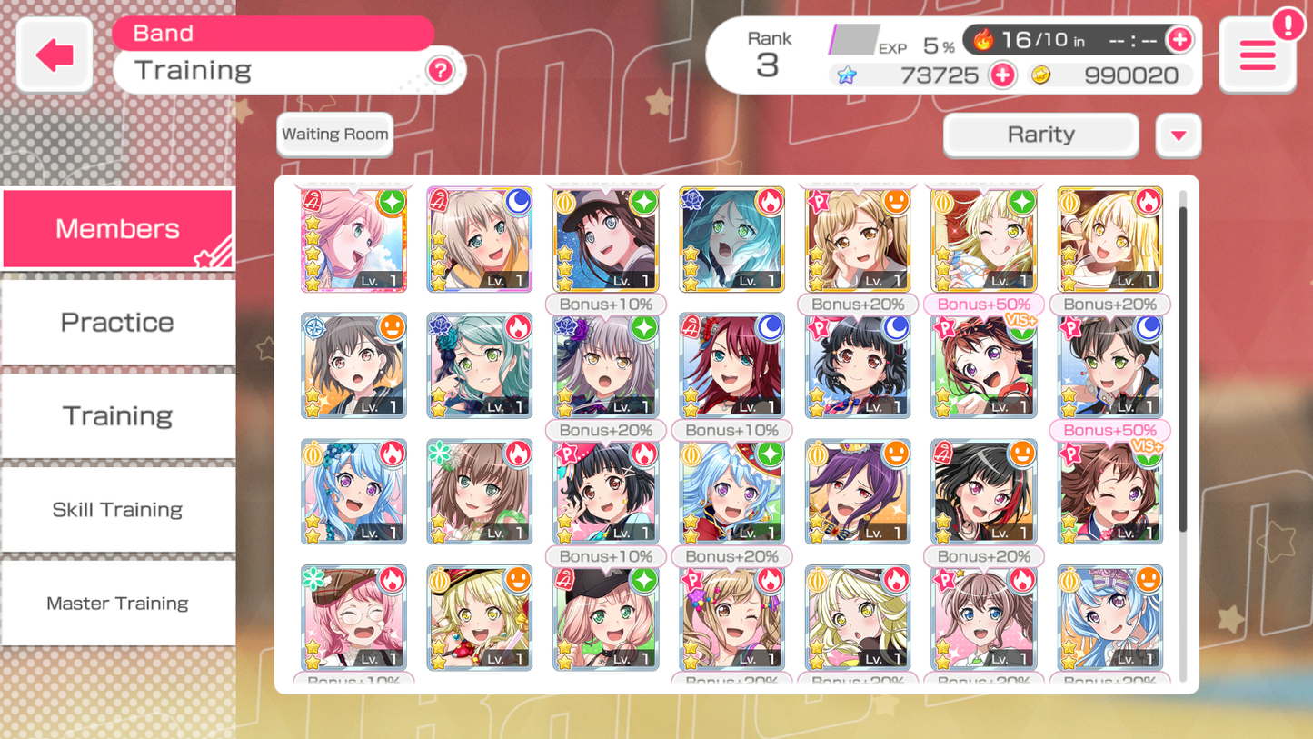 BanG Dream EN【1 x 5⭐️ 1 x4⭐️】💎73,700+ Gems💎Bandori starter【INSTANT SEND】