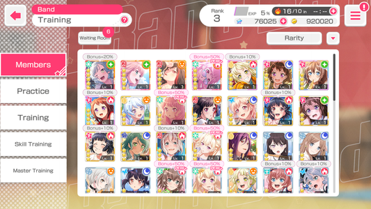 BanG Dream EN【4 x5⭐️4 x4⭐️】💎76,025 Gems💎 Bandori starter【INSTANT SEND】