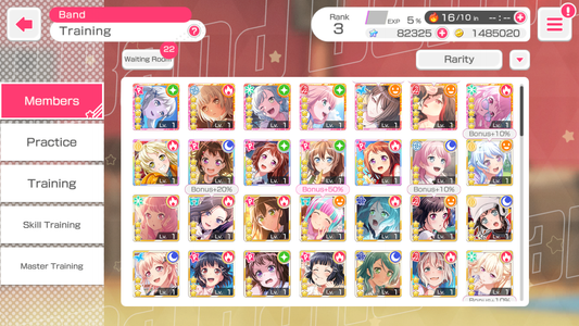 BanG Dream EN【7 x5⭐️5 x4⭐️】💎82,325 Gems💎 Bandori starter【INSTANT SEND】