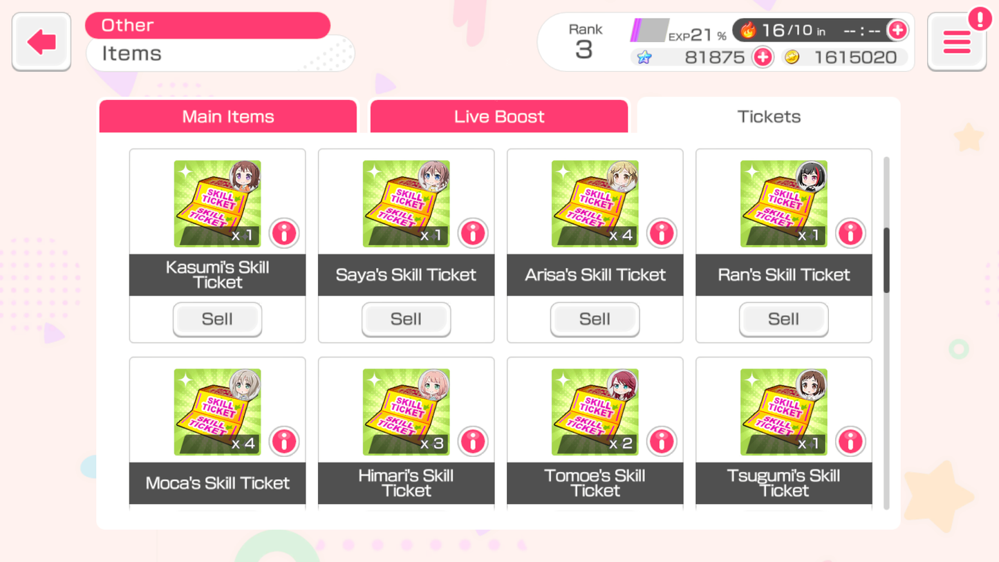 BanG Dream EN【6 x 5⭐️4 x 4⭐️】💎81,875 Gems💎 Bandori starter【INSTANT SEND】