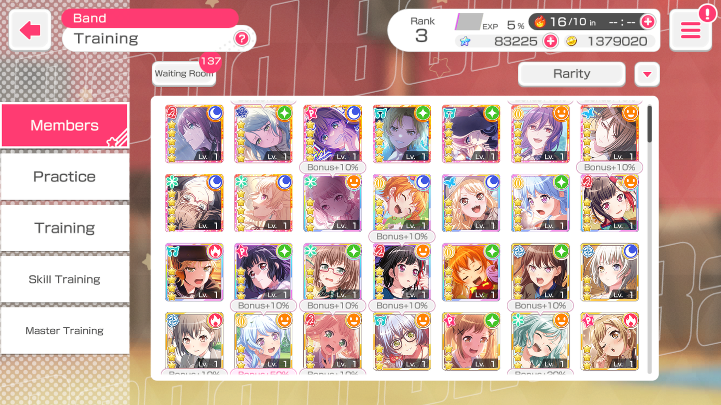 BanG Dream EN【9 x5⭐️10 x4⭐️】💎83,225 Gems💎 Bandori starter【INSTANT SEND】