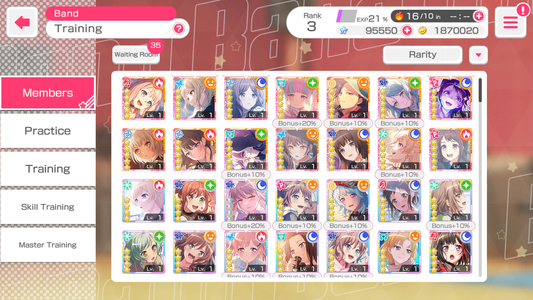 BanG Dream EN【3MyGo 2Monica 2RAS 5⭐️】💎95,550 Gems💎14 x5⭐️28 x4⭐️ Bandori starter【INSTANT SEND】