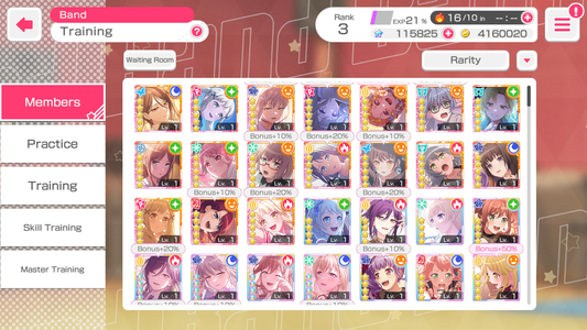 【3 RAS 2 Monica 5⭐️】BanG Dream EN💎115,825 Gems💎 17 x5⭐️ 33 x4⭐️ Bandori starter【INSTANT SEND】
