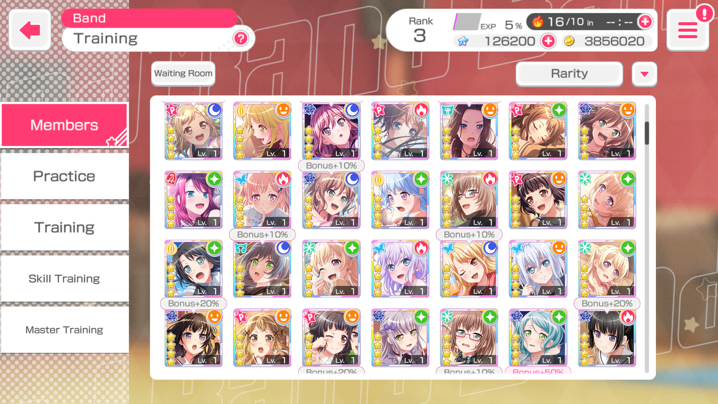 【6 RAS 5⭐️】BanG Dream EN💎126,200 Gems💎 14 x5⭐️ 54 x4⭐️ Bandori starter【INSTANT SEND】