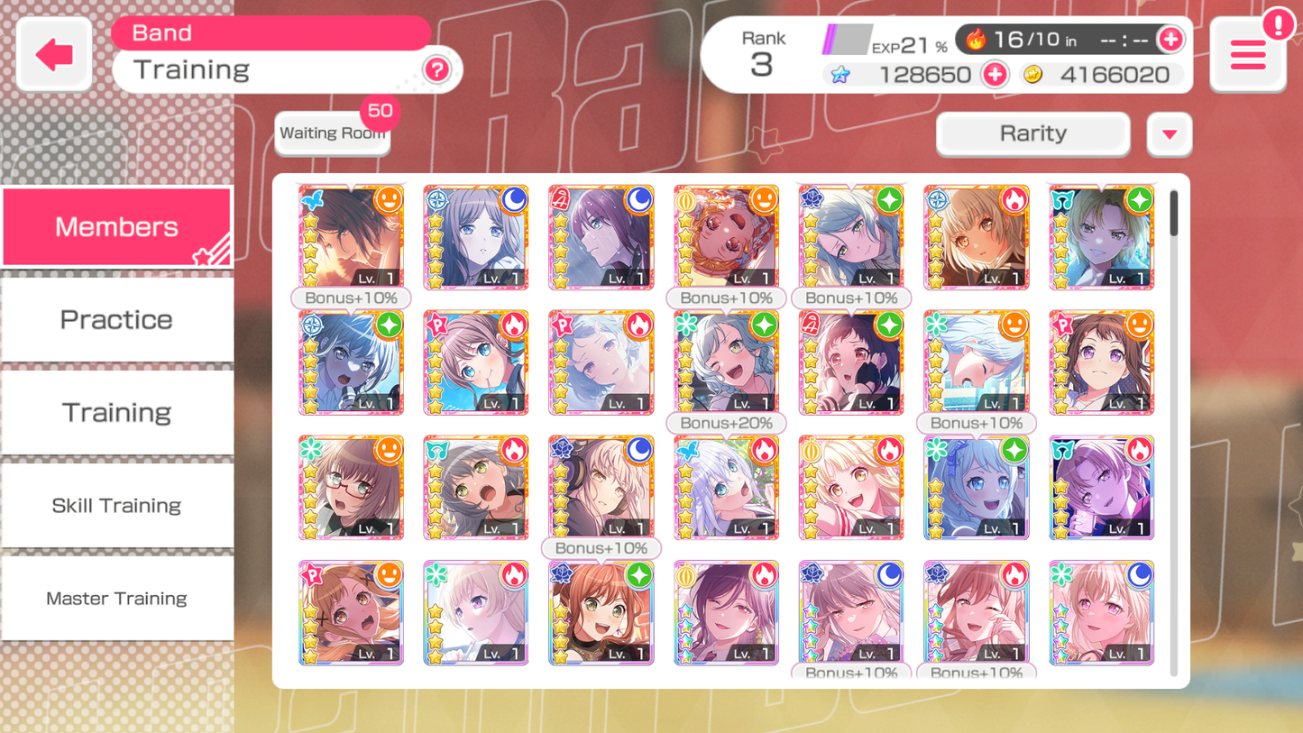 BanG Dream EN【3 MyGo 2 RAS 2 Monica 5⭐️】💎128,650 Gems💎19 x5⭐️31 x4⭐️ Bandori starter【INSTANT SEND】