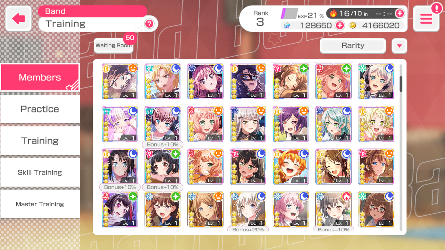 BanG Dream EN【3 MyGo 2 RAS 2 Monica 5⭐️】💎128,650 Gems💎19 x5⭐️31 x4⭐️ Bandori starter【INSTANT SEND】