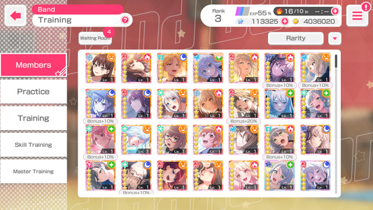【6 PP 4 MyGo 3 Monica⭐️】BanG Dream EN💎113,325 Gems💎 26 x5⭐️ 33 x4⭐️ Bandori starter【INSTANT SEND】