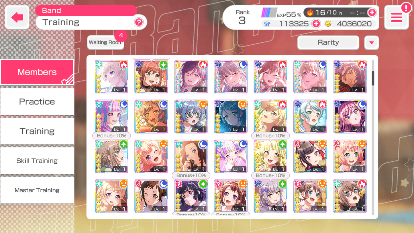 【6 PP 4 MyGo 3 Monica⭐️】BanG Dream EN💎113,325 Gems💎 26 x5⭐️ 33 x4⭐️ Bandori starter【INSTANT SEND】