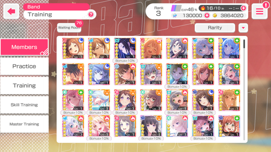 【4 Monica 3 MyGo 3 RAS 5⭐️】BanG Dream EN💎130,000 Gems💎 24 x5⭐️ 48 x4⭐️ Bandori starter【INSTANT SEND】