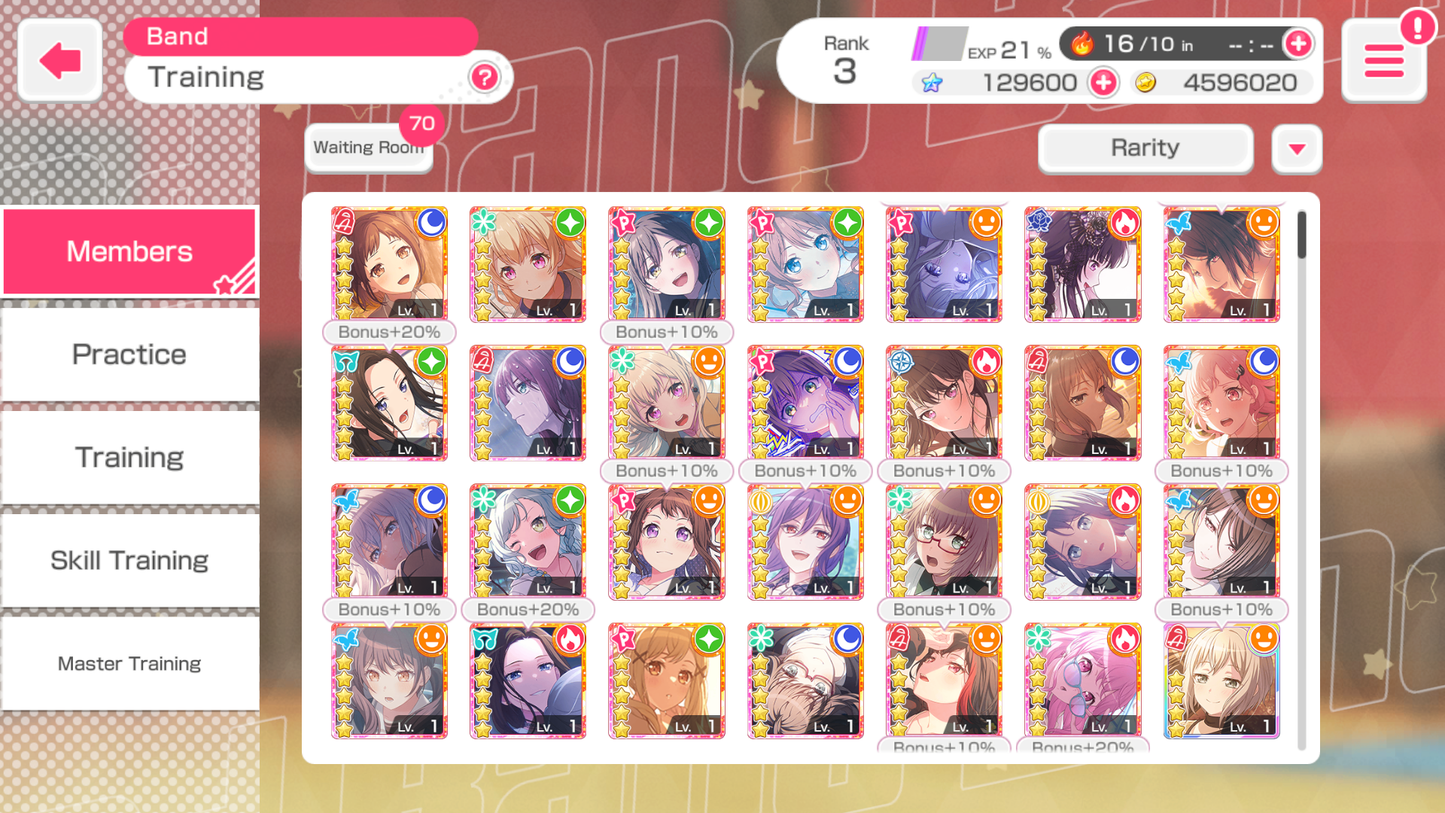 BanG Dream EN【6 PPP 6 PP 5 Monica 5⭐️】💎129,600 Gems💎27 x5⭐️42 x4⭐️ Bandori starter【INSTANT SEND】